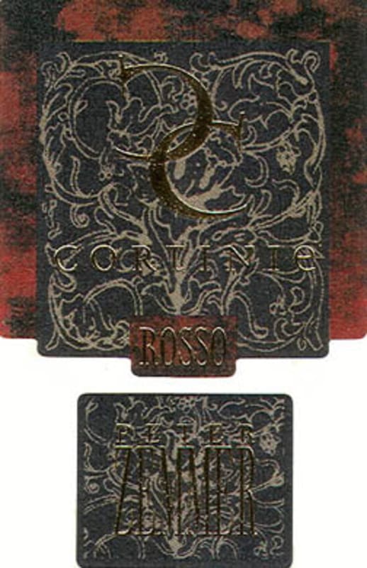 Peter Zemmer Trentino-Alto Adige Cortinie Rosso 2013 Front Label