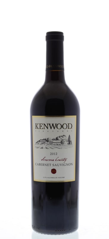Kenwood Sonoma County Cabernet Sauvignon 2012 Front Bottle Shot