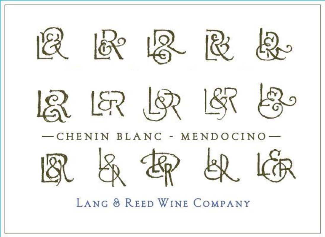 Lang & Reed Mendocino Chenin Blanc 2014 Front Label