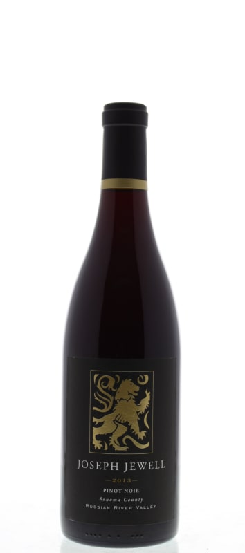 Joseph Jewell Russian River Valley Pinot Noir 2013 Front Bottle Shot
