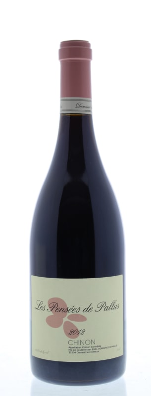 Domaine de Pallus Chinon Les Pensees de Pallus 2012 Front Bottle Shot
