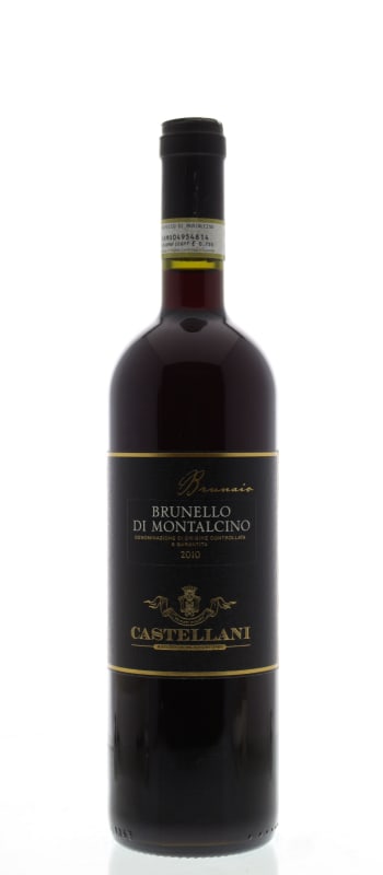 Castellani Brunaio Brunello di Montalcino 2010 Front Bottle Shot
