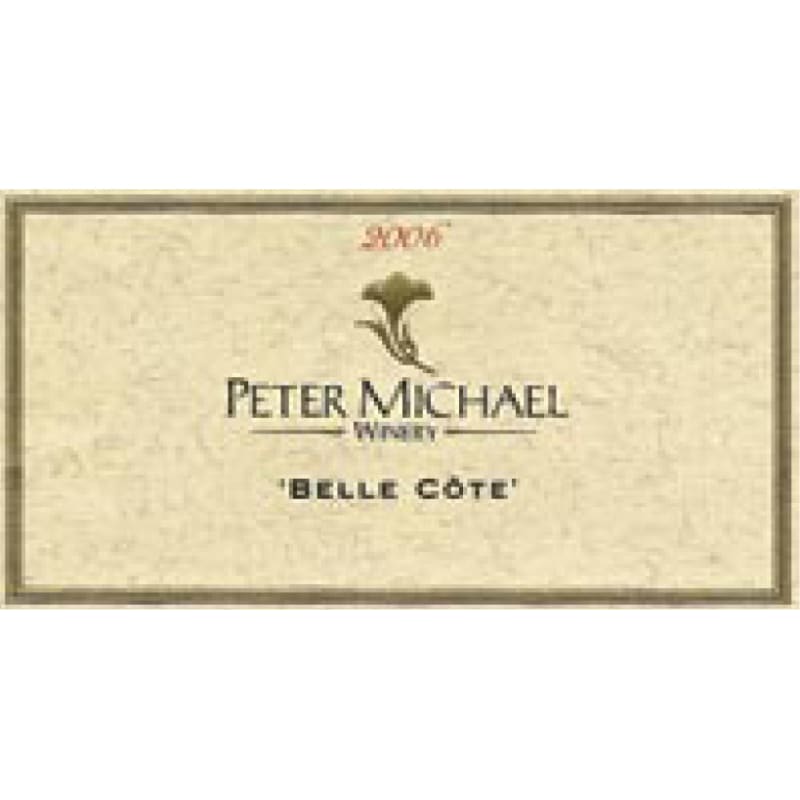 Peter Michael Belle Cote Chardonnay 2006 Front Label