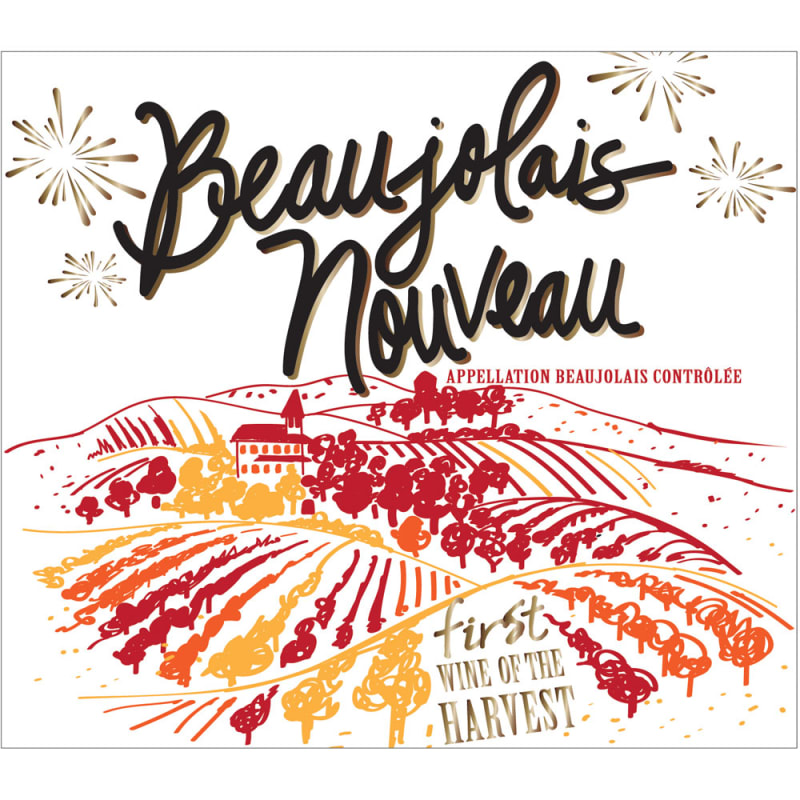Duboeuf Beaujolais Nouveau 2015 Front Label