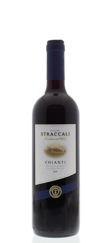 Straccali Chianti 2012 Front Bottle Shot