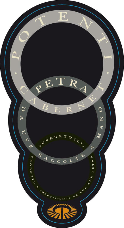 Petra Toscana Potenti Rosso 2011 Front Label