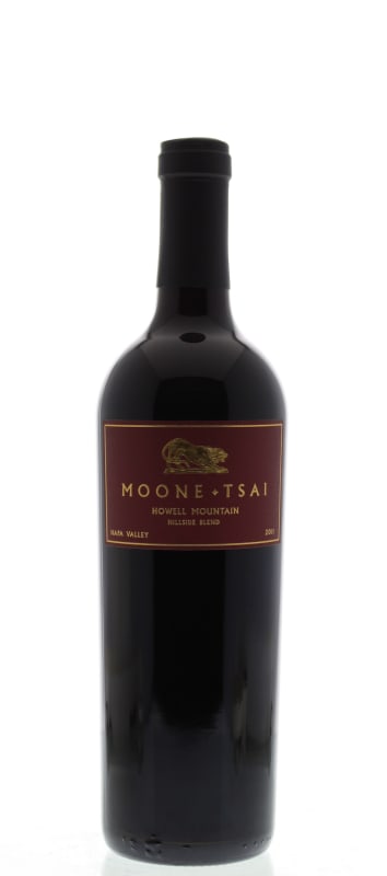 Moone-Tsai Howell Mountain Hillside Blend 2011 Front Bottle Shot