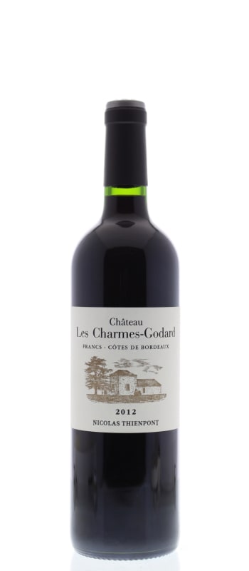 Chateau Les Charmes-Godard 2012 Front Bottle Shot