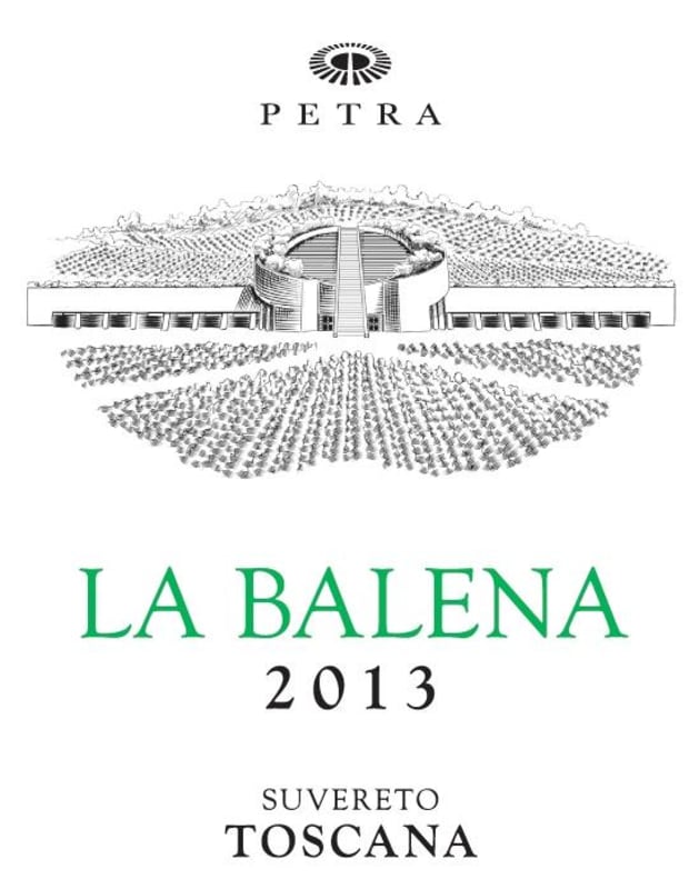 Petra Toscana La Balena 2013 Front Label