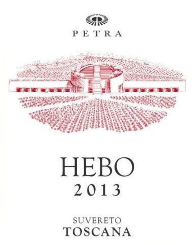 Petra Toscana Hebo 2013 Front Label