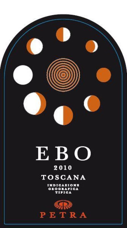 Petra Ebo Toscana 2010 Front Label