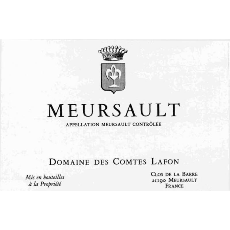 Domaine des Comtes Lafon Meursault 2002 Front Label