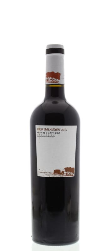 Bodegas Bernabe Navarro Casa Balaguer 2012 Front Bottle Shot