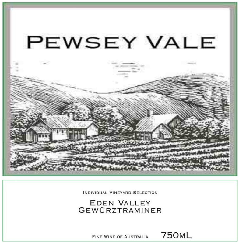 Pewsey Vale Gewurztraminer 2009 Front Label
