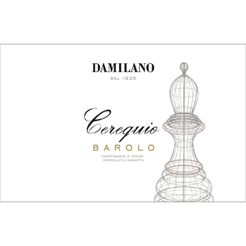 Damilano Barolo Cerequio 2010 Front Label