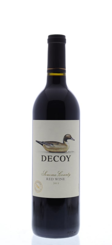 Decoy Red 2013 Front Bottle Shot