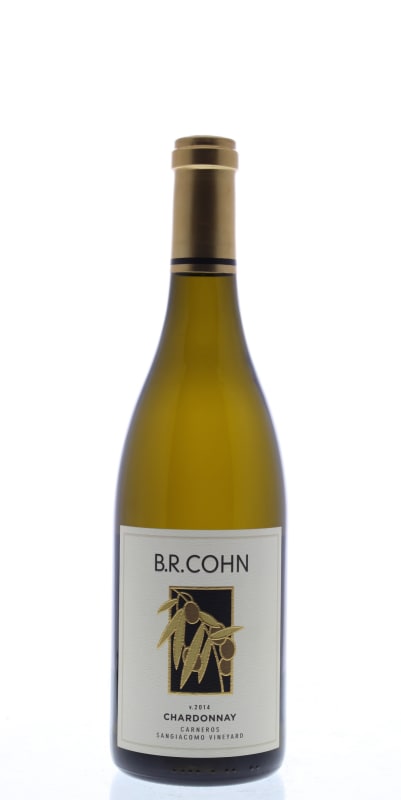 B.R. Cohn Sangiacomo Vineyard Chardonnay 2014 Front Bottle Shot