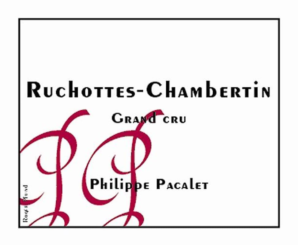 Philippe Pacalet Ruchottes-Chambertin Grand Cru 2008 Front Label