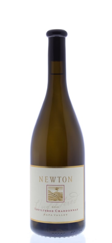 Newton Unfiltered Chardonnay 2013 Front Bottle Shot