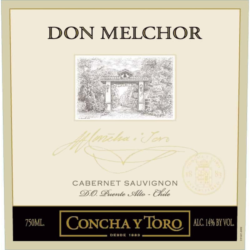 Don Melchor Cabernet Sauvignon (1.5 Liter Magnum) 2011 Front Label