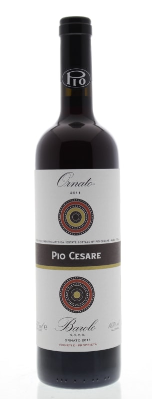 Pio Cesare Barolo Ornato 2011 Front Bottle Shot