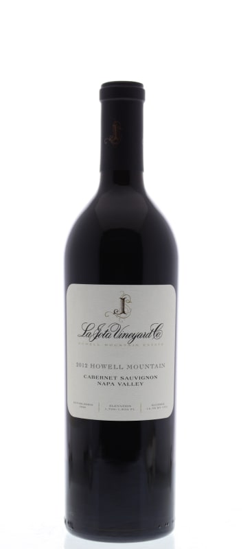 La Jota Howell Mountain Cabernet Sauvignon 2012 Front Bottle Shot