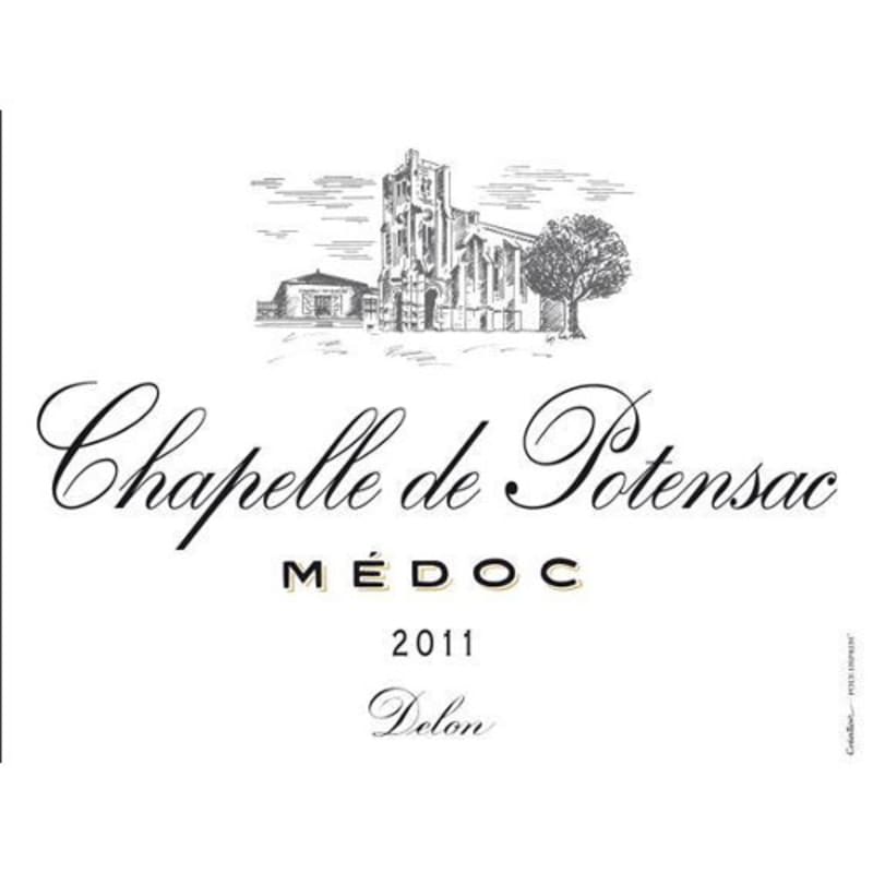 Chateau Potensac La Chapelle de Potensac 2011 Front Label