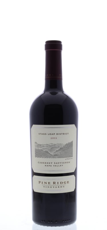 Pine Ridge Stags Leap Cabernet Sauvignon 2012 Front Bottle Shot