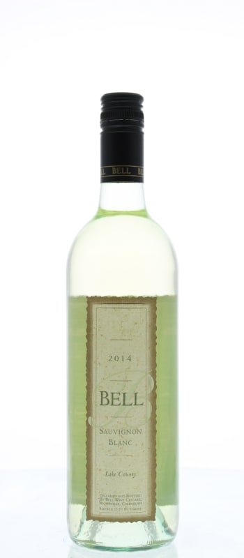 Bell Wine Cellars Sauvignon Blanc 2014 Front Bottle Shot