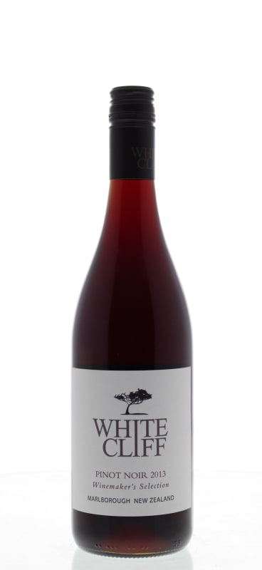 Whitecliff Winemaker's Selection Pinot Noir 2013 Front Bottle Shot
