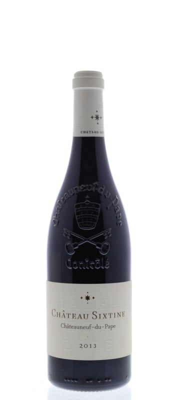 Chateau Sixtine Chateauneuf-du-Pape 2013 Front Bottle Shot