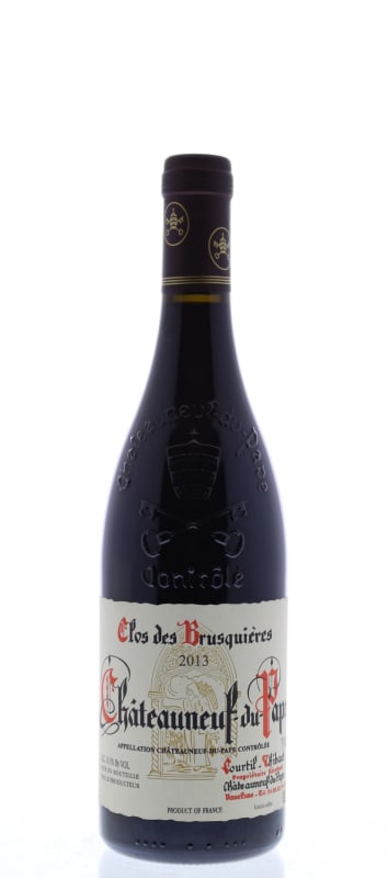 Clos des Brusquieres Chateauneuf-du-Pape 2013 Front Bottle Shot