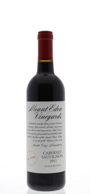 Mount Eden Vineyards Estate Cabernet Sauvignon 2011 Front Bottle Shot