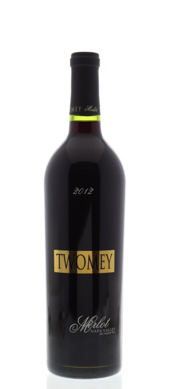 Twomey Merlot 2012 Front Bottle Shot