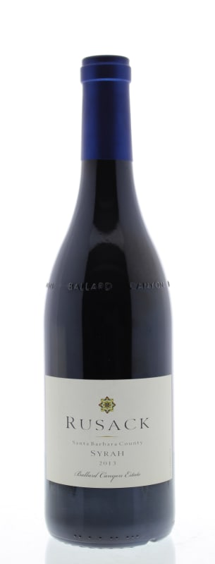 Rusack Ballard Canyon Estate Syrah 2013 Front Bottle Shot