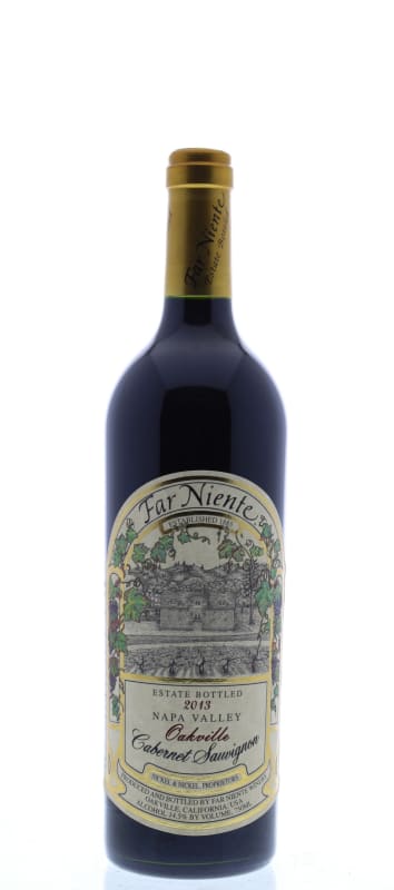 Far Niente Cabernet Sauvignon 2013 Front Bottle Shot