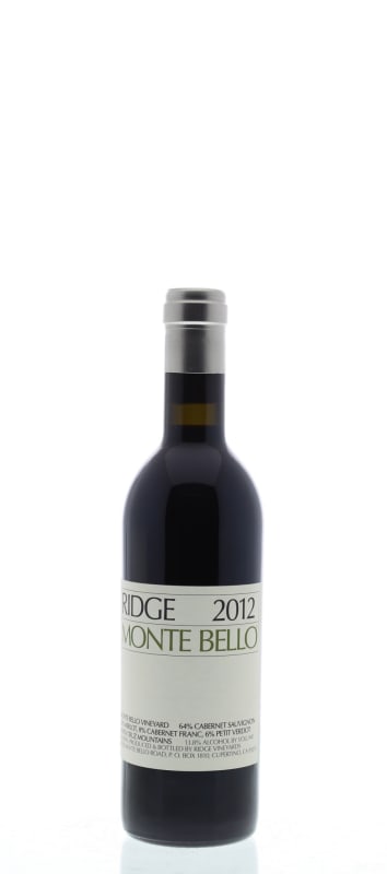 Ridge Monte Bello (375ML half-bottle) 2012 | Wine.com