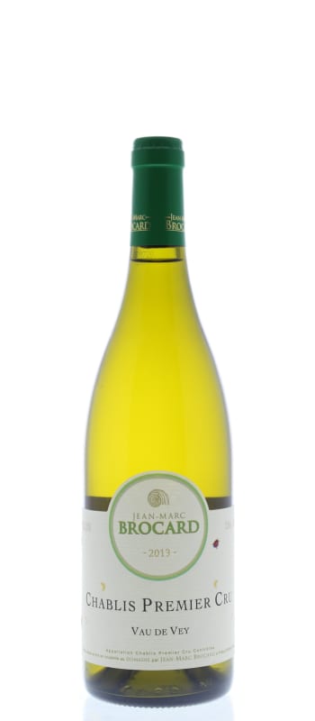 Brocard Vau de Vey Chablis Premier Cru 2013 Front Bottle Shot