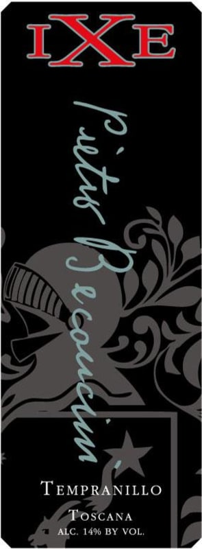 Pietro Beconcini Ixe Toscana Tempranillo 2009 Front Label