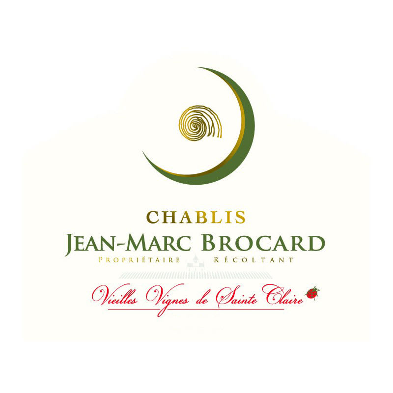 Brocard Chablis Sainte Claire Vieilles Vignes 2013 Front Label