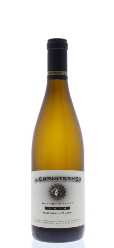 J. Christopher Willamette Valley Sauvignon Blanc 2014 Front Bottle Shot