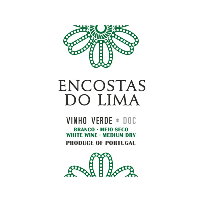 Encostas do Lima Vinho Verde 2014 Front Label