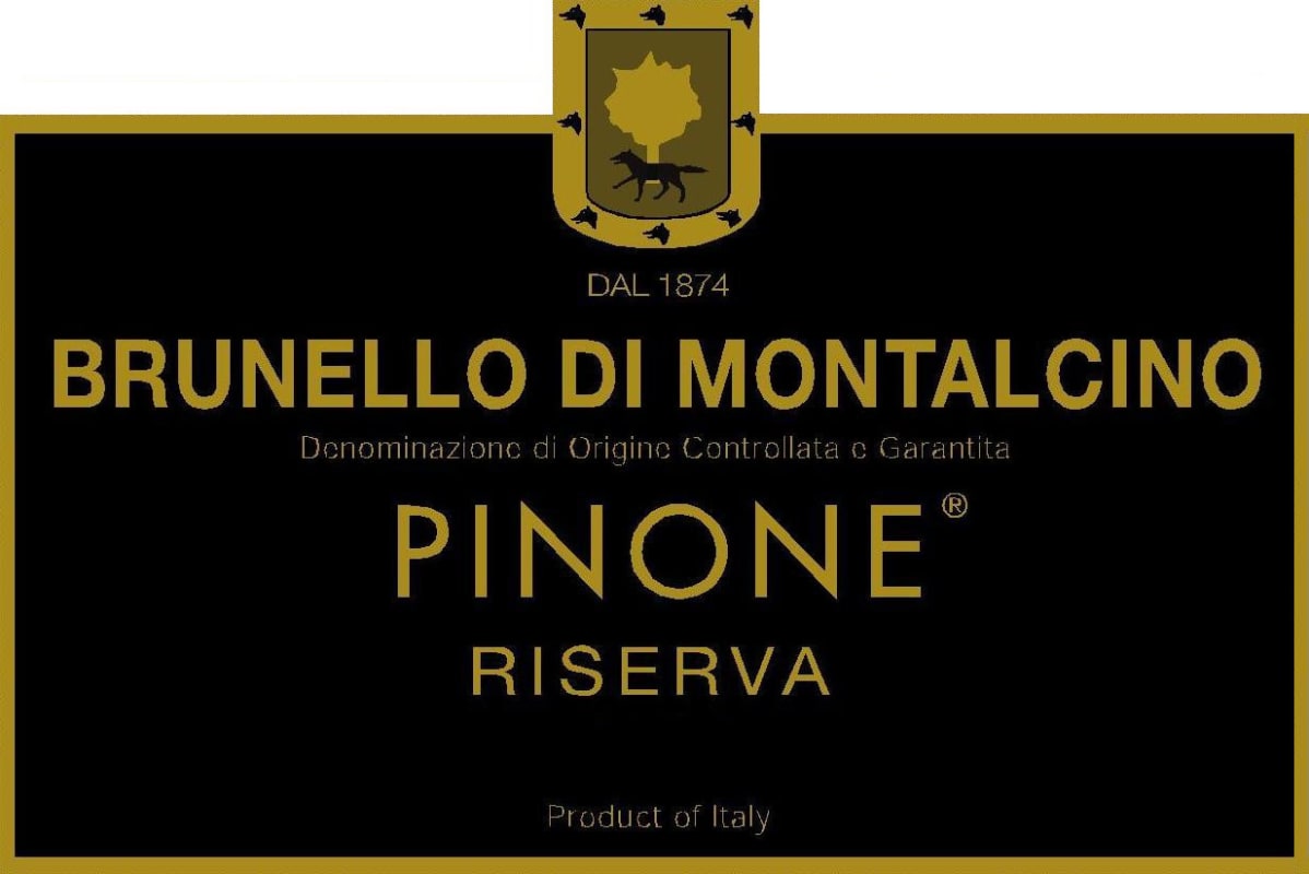 Pinino Brunello di Montalcino Pinone Riserva 2006 Front Label