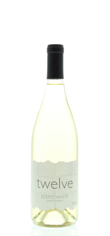 Twelve Estate White 2012 Front Bottle Shot