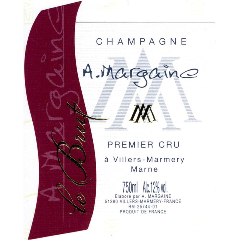 A. Margaine Brut Cuvee Traditionelle Front Label