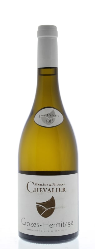 Cave Chevalier Les Pends Crozes Hermitage Blanc 2013 Front Bottle Shot