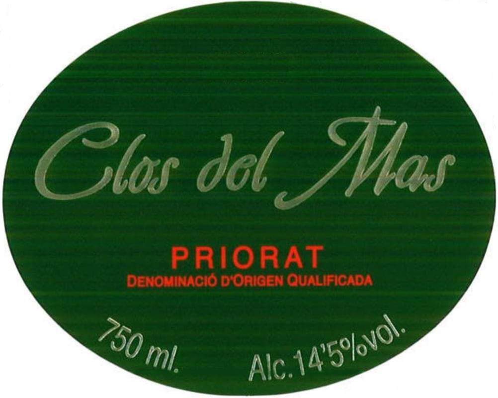 Bodegas Pinord Clos del Mas 2011 Front Label
