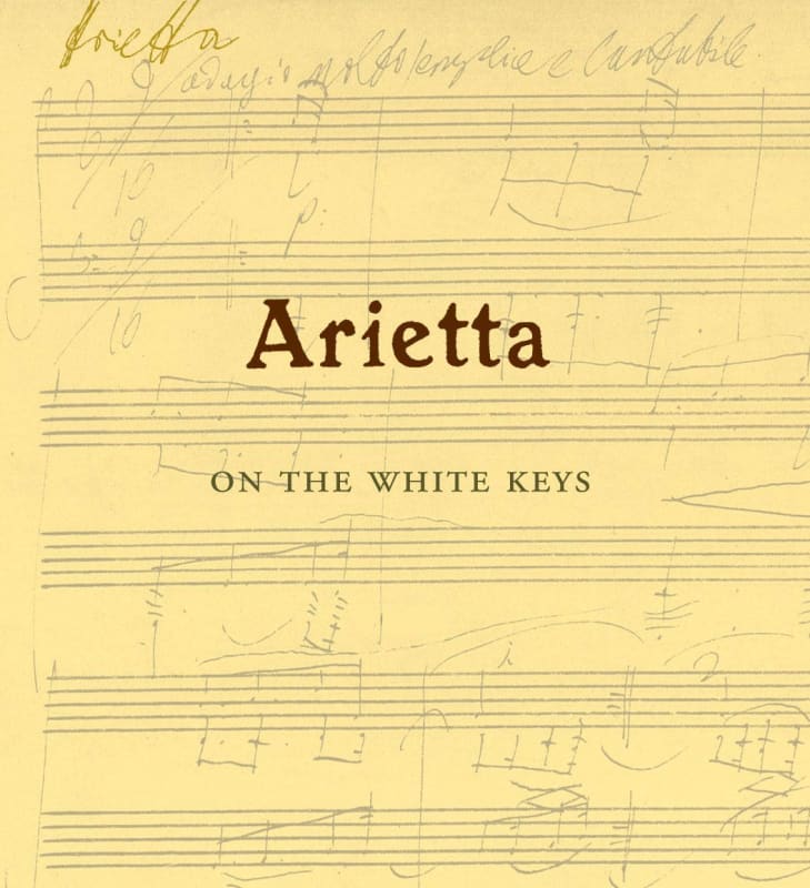 Arietta On The White Keys White Blend 2012 Front Label