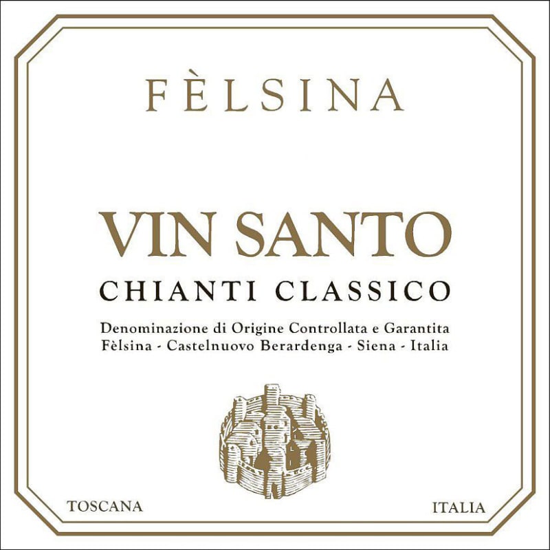 Felsina Vin Santo del Chianti Classico (375ML half-bottle) 2005 Front Label