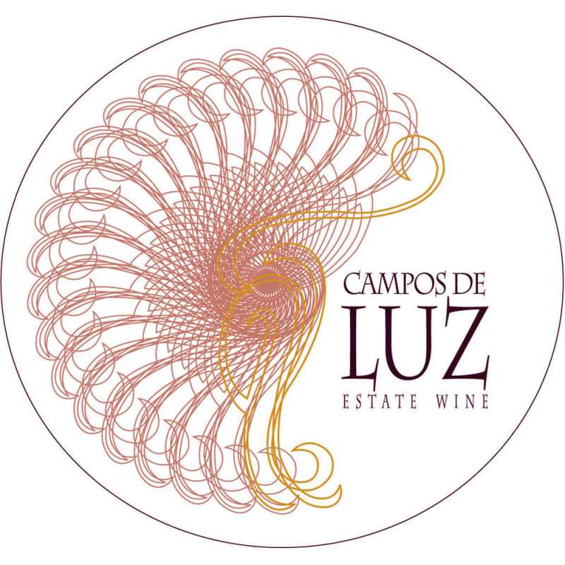 Campos de Luz Rose 2014 Front Label